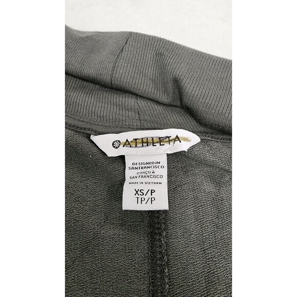 Athleta Pranayama Restore Wrap Cardigan Medium Grey XS - Picture 5 of 8